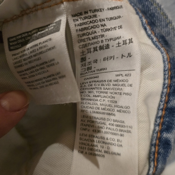 RARE!! White label Selvedge red tab Vintage Style 1950's Levi's! - Picture 11 of 11